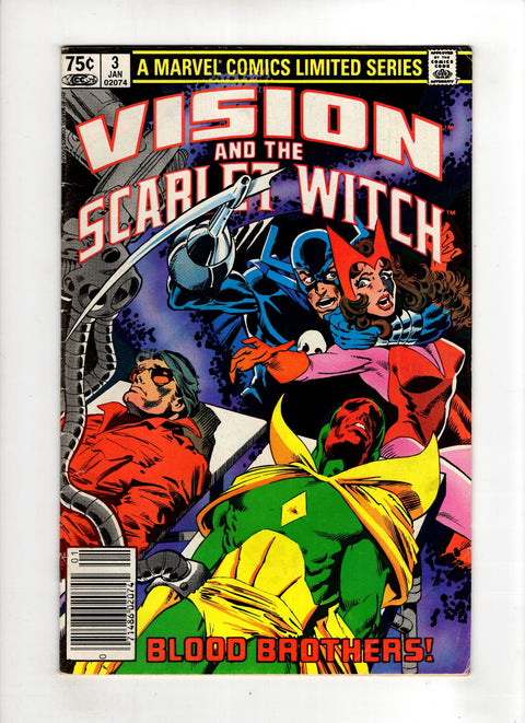 Vision and the Scarlet Witch, Vol. 1 #3 (1983) Canadian Price Variant  Canadian Price Variant  Buy & Sell Comics Online Comic Shop Toronto Canada