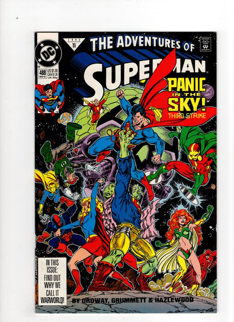 The Adventures of Superman, Vol. 1 #488 (1992)      Buy & Sell Comics Online Comic Shop Toronto Canada
