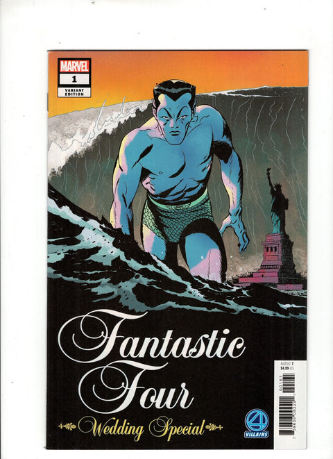 Fantastic Four: Wedding Special #1 (Cvr F) (2018) Variant Marcos Martin Fantastic Four Villains  F Variant Marcos Martin Fantastic Four Villains  Buy & Sell Comics Online Comic Shop Toronto Canada