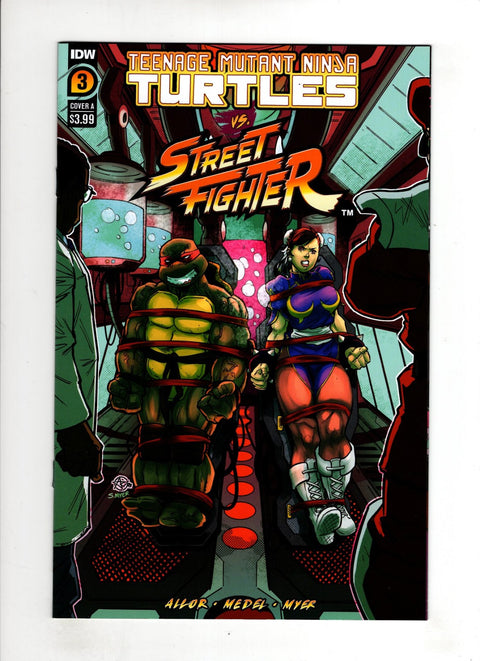 Teenage Mutant Ninja Turtles vs. Street Fighter #3 (Cvr A) (2023) Ariel Medel A Ariel Medel  Buy & Sell Comics Online Comic Shop Toronto Canada