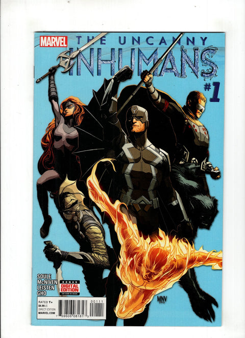 The Uncanny Inhumans #1 (Cvr A) (2015) Steve McNiven  A Steve McNiven  Buy & Sell Comics Online Comic Shop Toronto Canada
