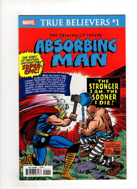 True Believers: Criminally Insane Absorbing Man #1 (2020) True Believers  True Believers  Buy & Sell Comics Online Comic Shop Toronto Canada