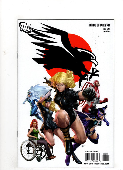 Birds of Prey, Vol. 2 #8 (2011)      Buy & Sell Comics Online Comic Shop Toronto Canada