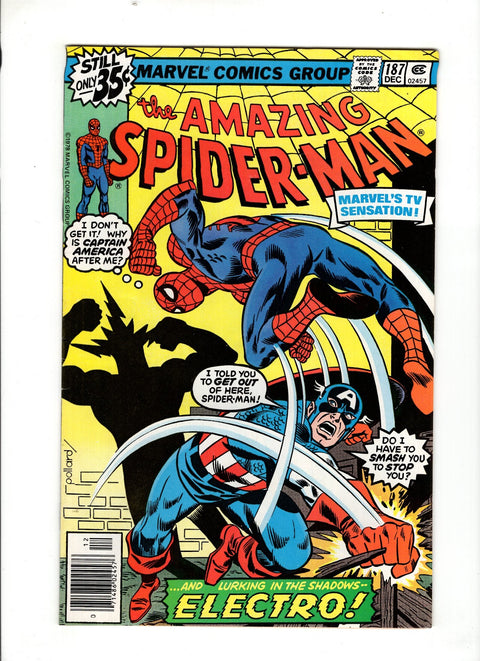 The Amazing Spider-Man, Vol. 1 #187 (1978)      Buy & Sell Comics Online Comic Shop Toronto Canada