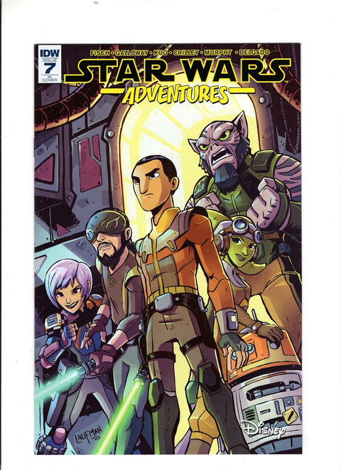 Star Wars Adventures #7 (Cvr C) (2018) Derek Laufman Incentive Variant (1:10)  C Derek Laufman Incentive Variant (1:10)  Buy & Sell Comics Online Comic Shop Toronto Canada