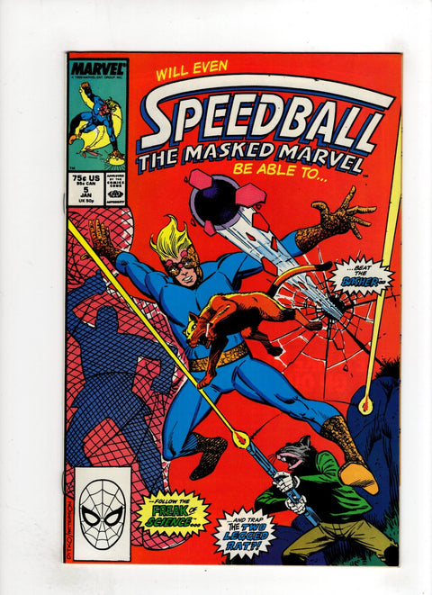 Speedball The Masked Marvel #5 (1988)     Buy & Sell Comics Online Comic Shop Toronto Canada