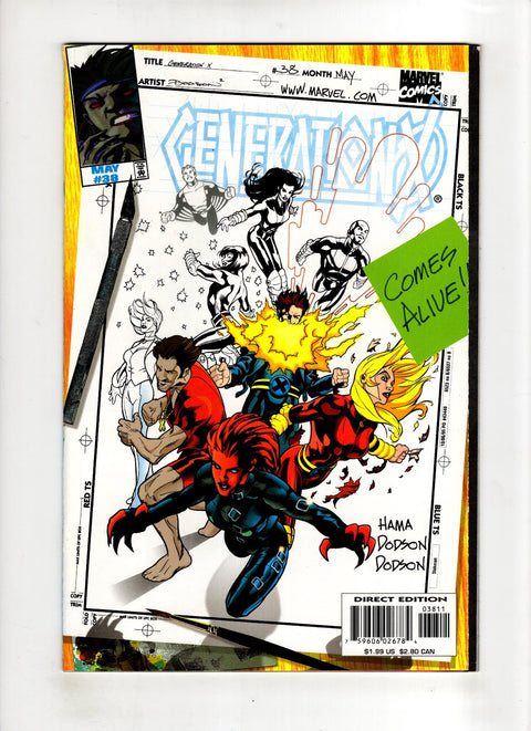 Generation X, Vol. 1 #38 (1998)     Buy & Sell Comics Online Comic Shop Toronto Canada