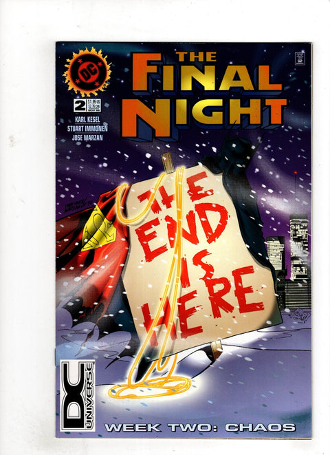 The Final Night #2 (1996) DC Universe Logo Variant   DC Universe Logo Variant  Buy & Sell Comics Online Comic Shop Toronto Canada