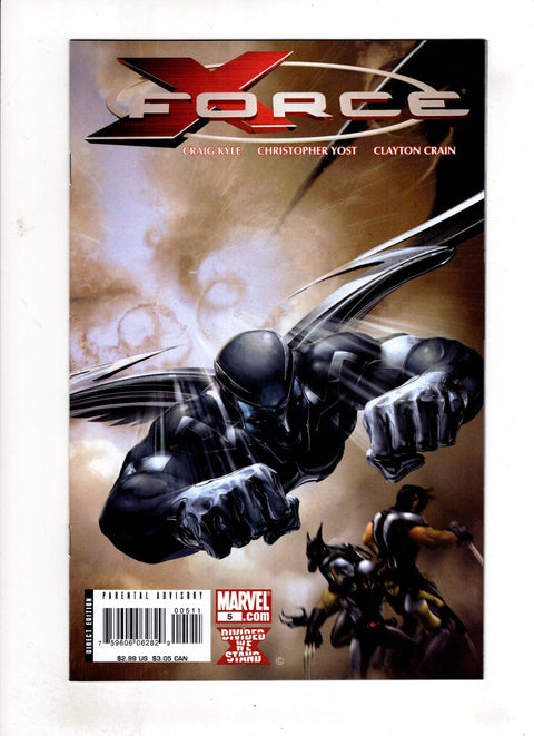 X-Force, Vol. 3 #5 (Cvr A) (2008) Clayton Crain  A Clayton Crain  Buy & Sell Comics Online Comic Shop Toronto Canada
