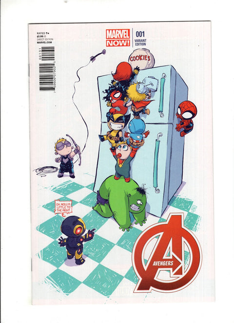 The Avengers, Vol. 5 #1 (Cvr C) (2012) Skottie Young Baby Variant  C Skottie Young Baby Variant  Buy & Sell Comics Online Comic Shop Toronto Canada