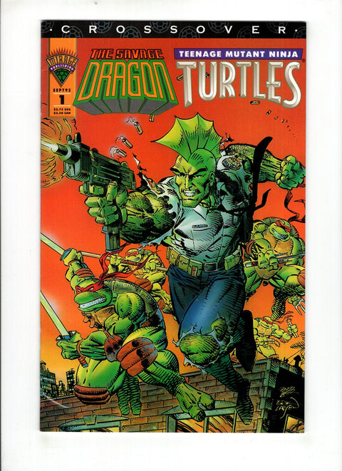 Savage Dragon / Teenage Mutant Ninja Turtles Crossover #1 (1993)      Buy & Sell Comics Online Comic Shop Toronto Canada