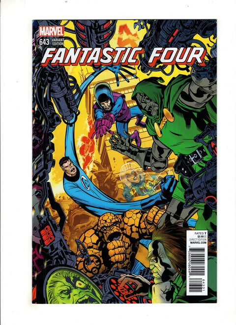 Fantastic Four, Vol. 5 #643 (Cvr C) (2015) Michael Golden Connecting Variant  C Michael Golden Connecting Variant  Buy & Sell Comics Online Comic Shop Toronto Canada