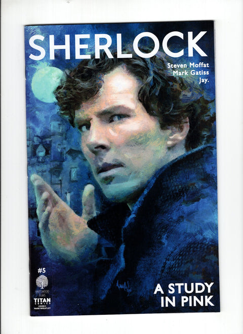 Sherlock: A Study In Pink #5 (Cvr C) (2016) Mark Wheatley  C Mark Wheatley  Buy & Sell Comics Online Comic Shop Toronto Canada