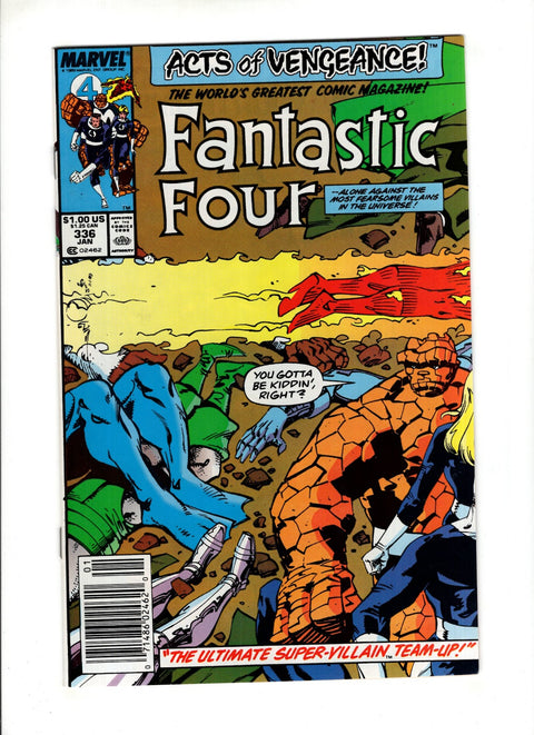 Fantastic Four, Vol. 1 #336 (1989)      Buy & Sell Comics Online Comic Shop Toronto Canada