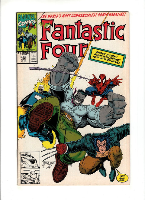 Fantastic Four, Vol. 1 #348 (1990)      Buy & Sell Comics Online Comic Shop Toronto Canada