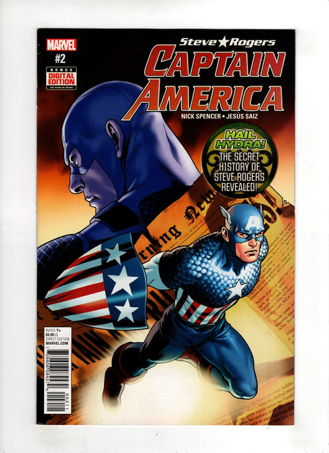 Captain America: Steve Rogers #2 (Cvr A) (2016) Jesus Saiz A Jesus Saiz  Buy & Sell Comics Online Comic Shop Toronto Canada