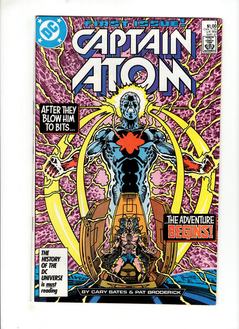 Captain Atom, Vol. 3 #1 (1987)      Buy & Sell Comics Online Comic Shop Toronto Canada