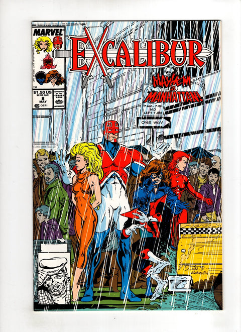 Excalibur, Vol. 1 #8 (1989)     Buy & Sell Comics Online Comic Shop Toronto Canada