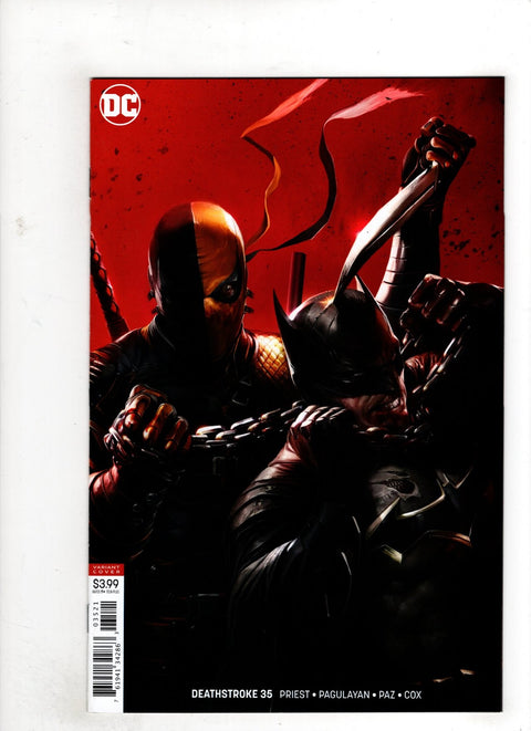 Deathstroke, Vol. 4 #35 (Cvr B) (2018) Variant Francesco Mattina  B Variant Francesco Mattina  Buy & Sell Comics Online Comic Shop Toronto Canada