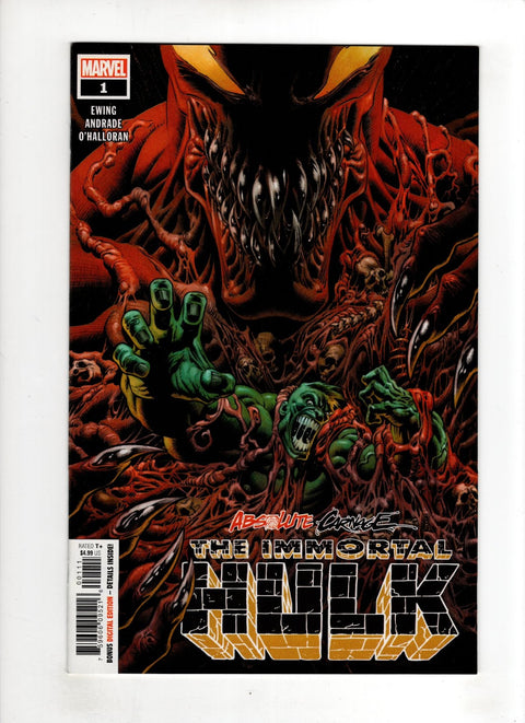 Absolute Carnage: The Immortal Hulk #1 (Cvr A) (2019) Kyle Hotz A Kyle Hotz  Buy & Sell Comics Online Comic Shop Toronto Canada