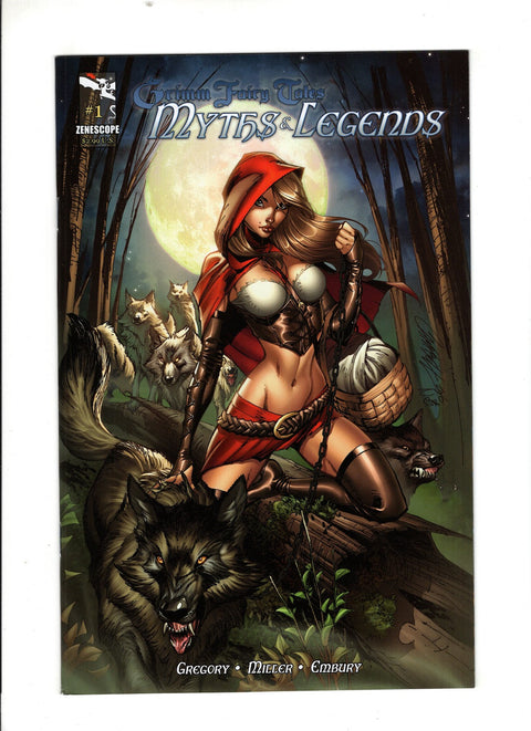 Grimm Fairy Tales: Myths & Legends #1 (Cvr A) (2011) J. Scott Campbell  A J. Scott Campbell  Buy & Sell Comics Online Comic Shop Toronto Canada