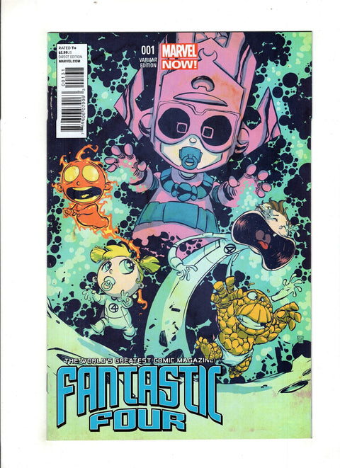 Fantastic Four, Vol. 4 #1 (Cvr C) (2012) Skottie Young Baby Variant  C Skottie Young Baby Variant  Buy & Sell Comics Online Comic Shop Toronto Canada