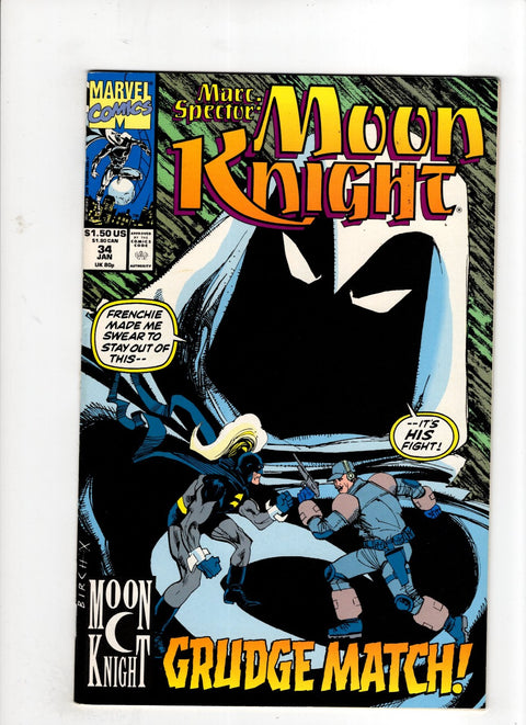 Marc Spector: Moon Knight #34 (1992)      Buy & Sell Comics Online Comic Shop Toronto Canada