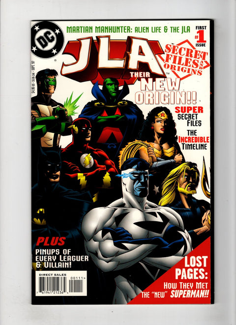 JLA Secret Files and Origins #1 (Cvr C) (1997) Gatefold Edition C Gatefold Edition  Buy & Sell Comics Online Comic Shop Toronto Canada