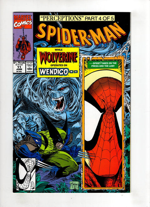 Spider-Man, Vol. 1 #11 (1991)     Buy & Sell Comics Online Comic Shop Toronto Canada