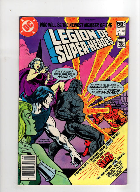 Legion of Super-Heroes, Vol. 2 #272 (1981) Newsstand Edition   Newsstand Edition  Buy & Sell Comics Online Comic Shop Toronto Canada