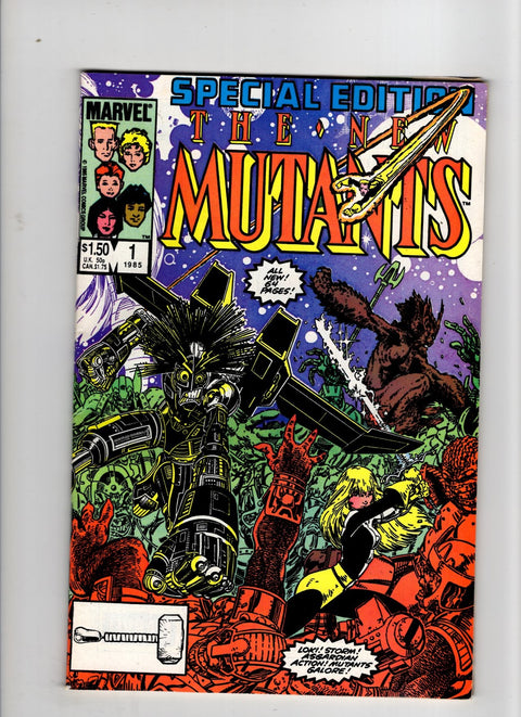 New Mutants Special Edition #1 (1985)      Buy & Sell Comics Online Comic Shop Toronto Canada