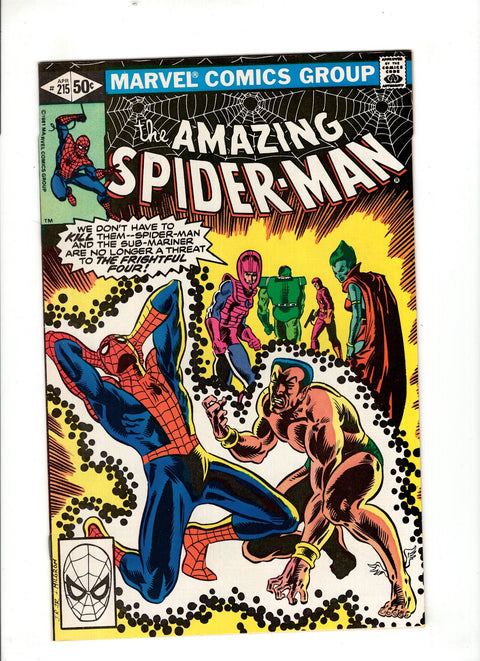 The Amazing Spider-Man, Vol. 1 #215 (1981)      Buy & Sell Comics Online Comic Shop Toronto Canada