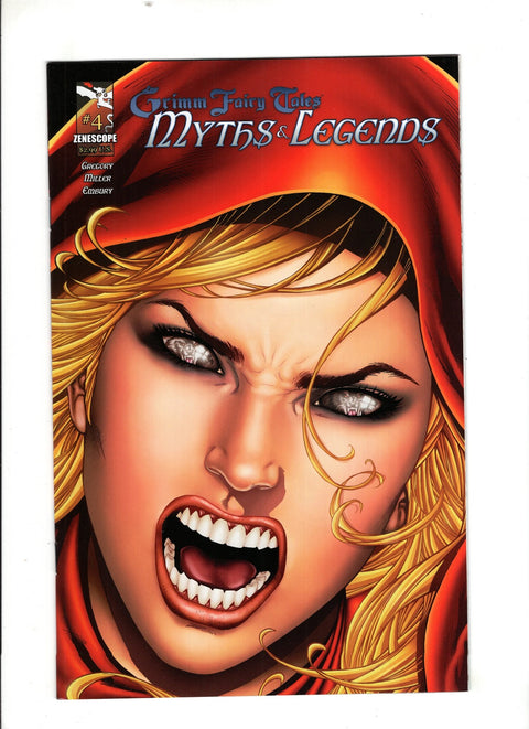 Grimm Fairy Tales: Myths & Legends #4 (Cvr B) (2011) Al Rio Variant  B Al Rio Variant  Buy & Sell Comics Online Comic Shop Toronto Canada