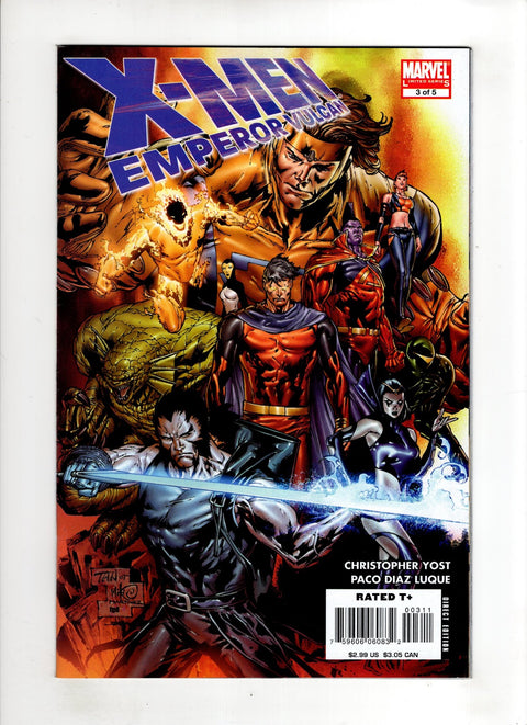 X-Men: Emperor Vulcan #3 (Cvr A) (2007) Billy Tan A Billy Tan  Buy & Sell Comics Online Comic Shop Toronto Canada