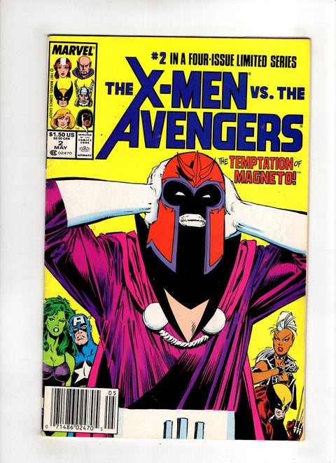 X-Men vs. Avengers #2 (1987) Newsstand Edition  Newsstand Edition  Buy & Sell Comics Online Comic Shop Toronto Canada