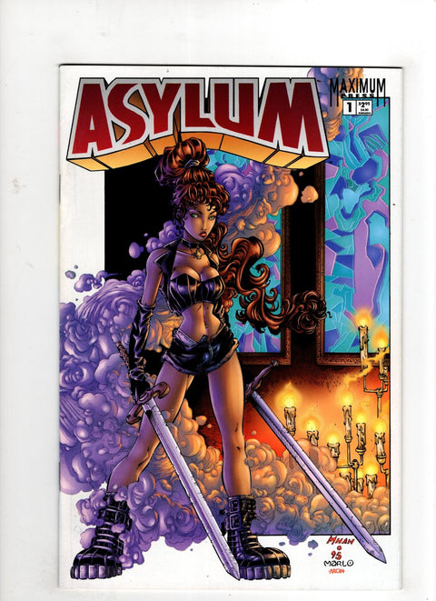 Asylum, Vol. 1 #1 (Cvr B) (1995)   B   Buy & Sell Comics Online Comic Shop Toronto Canada