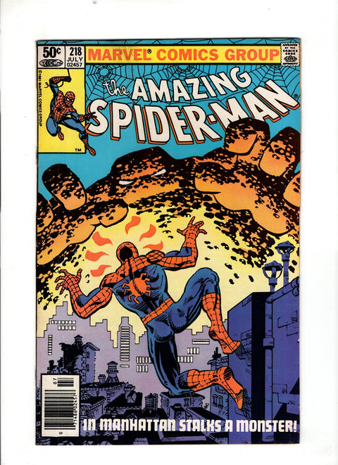 The Amazing Spider-Man, Vol. 1 #218 (1981)      Buy & Sell Comics Online Comic Shop Toronto Canada