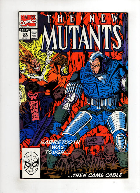New Mutants, Vol. 1 #91 (1990)     Buy & Sell Comics Online Comic Shop Toronto Canada