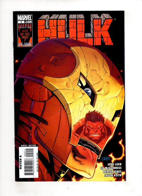 Hulk, Vol. 1 #2 (Cvr A) (2008) Ed McGuinness A Ed McGuinness  Buy & Sell Comics Online Comic Shop Toronto Canada