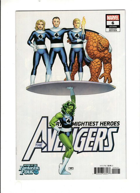 The Avengers, Vol. 8 #6 (Cvr B) (2018) John Cassaday Return of the Fantastic Four Variant  B John Cassaday Return of the Fantastic Four Variant  Buy & Sell Comics Online Comic Shop Toronto Canada