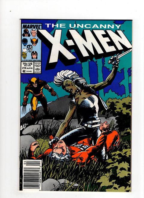 Uncanny X-Men, Vol. 1 #216 (1987) Newsstand Edition   Newsstand Edition  Buy & Sell Comics Online Comic Shop Toronto Canada