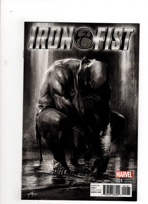Iron Fist, Vol. 5 #1 (Cvr N) (2017) Gabriele Dell'Otto Exclusive B&W (Ltd. 1500)  N Gabriele Dell'Otto Exclusive B&W (Ltd. 1500)  Buy & Sell Comics Online Comic Shop Toronto Canada