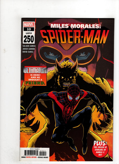 Miles Morales: Spider-Man, Vol. 1 #10 (Cvr A) (2019) 1st app. Ultimatum  A Mahmud Asrar  Buy & Sell Comics Online Comic Shop Toronto Canada