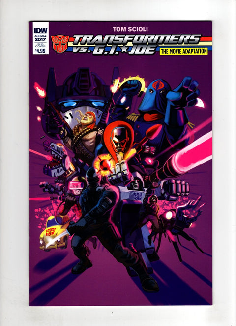 Transformers Vs Gi Joe Movie Adaptation #1 (Cvr SUB) (2017) Robb Waters Subscription SUB Robb Waters Subscription  Buy & Sell Comics Online Comic Shop Toronto Canada