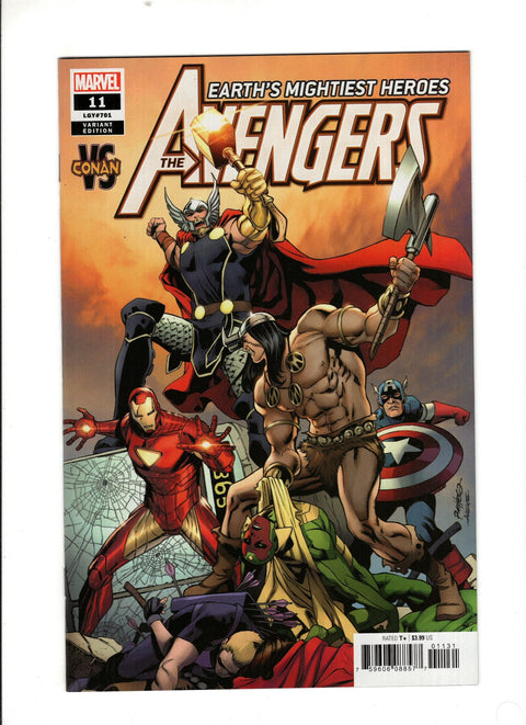 The Avengers, Vol. 8 #11 (Cvr C) (2018) Carlos Pacheco Conan Vs. Marvel Variant  C Carlos Pacheco Conan Vs. Marvel Variant  Buy & Sell Comics Online Comic Shop Toronto Canada