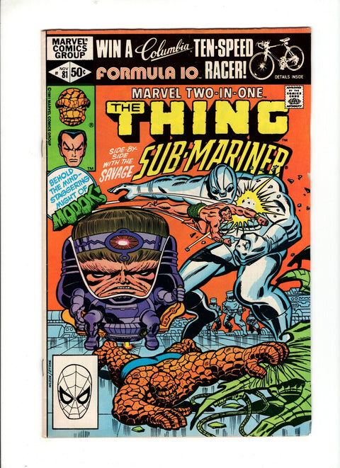 Marvel Two-In-One, Vol. 1 #81 (1981)      Buy & Sell Comics Online Comic Shop Toronto Canada