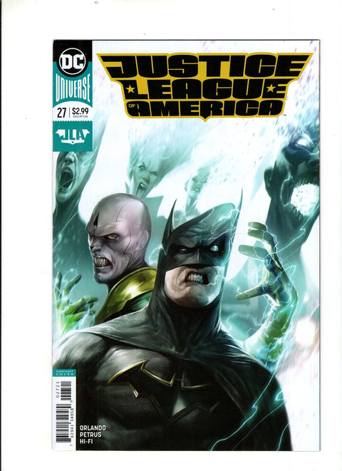 Justice League of America, Vol. 5 #27 (Cvr B) (2018) Variant Francesco Mattina  B Variant Francesco Mattina  Buy & Sell Comics Online Comic Shop Toronto Canada