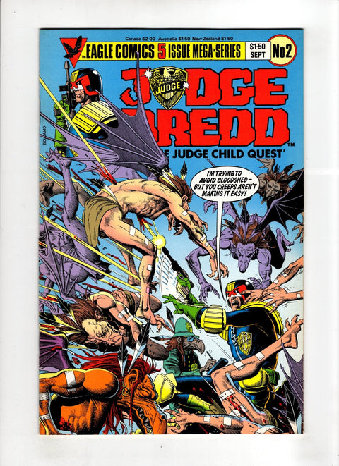 Judge Dredd in The Judge Child Quest #2 (1984)     Buy & Sell Comics Online Comic Shop Toronto Canada