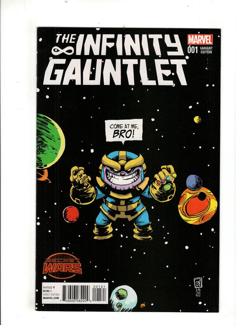 Infinity Gauntlet, Vol. 2 #1 (Cvr B) (2015) Skottie Young Baby Variant  B Skottie Young Baby Variant  Buy & Sell Comics Online Comic Shop Toronto Canada