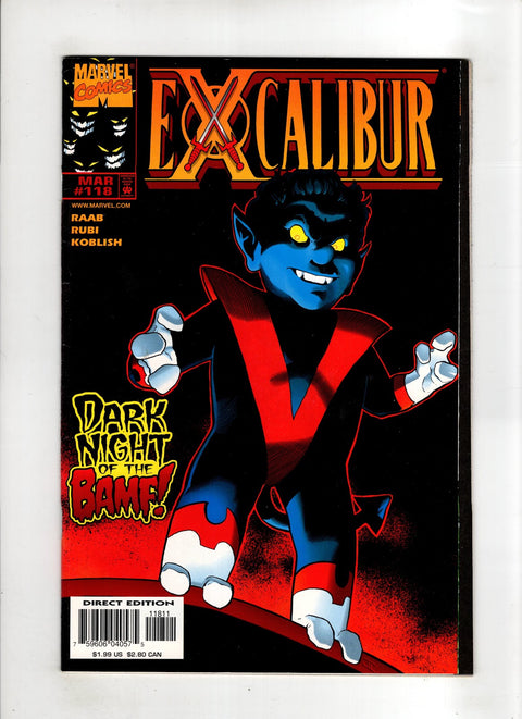Excalibur, Vol. 1 #118 (Cvr A) (1998)  A   Buy & Sell Comics Online Comic Shop Toronto Canada